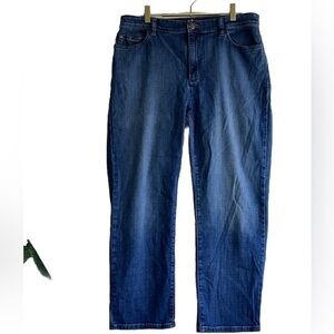 Eileen Fisher Blue Denim Ankle Jeans Sz. 12